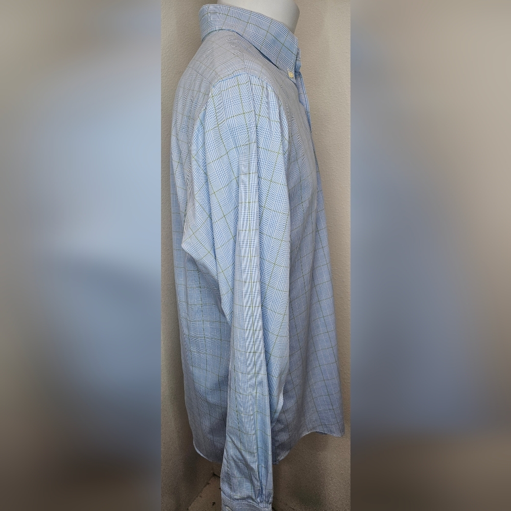 Brooks Brothers Plaid Men's Longsleeve Button-Down 16-35 - Picture 5 of 8
